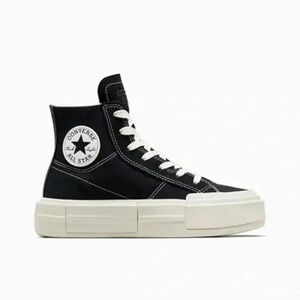 New in Box Converse Cruise Canvas-Suede Unisex High Top Shoe In Black